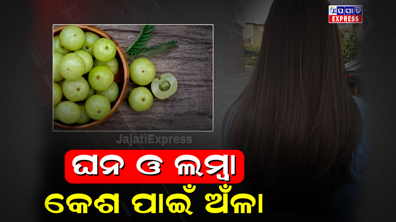 ଘନ ଓ ଲମ୍ବା କେଶ ପାଇଁ ଅଁଳା